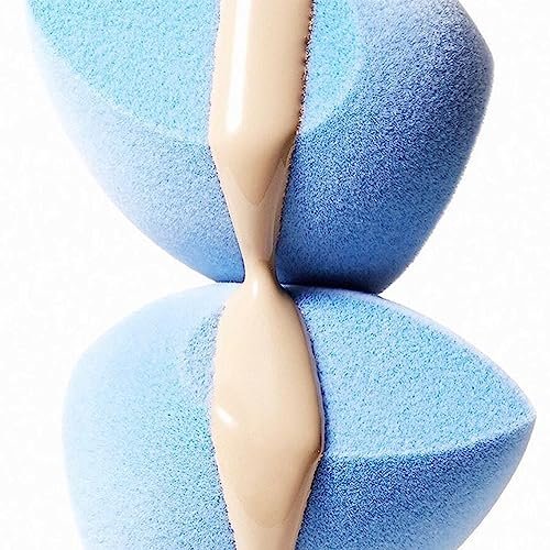 JUNO & Co. Microfiber Makeup Sponge Set 4-Pack - Dual Layer Technology for Airbrushed Complexion Finish Avelisse