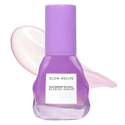 Glow Recipe Gentle Blackberry Retinol Night Serum for Sensitive Skin - Triple Retinoids + Glycerin, Clarifying Blemishes, Smooths Fine Lines, 1 Fl Oz Avelisse