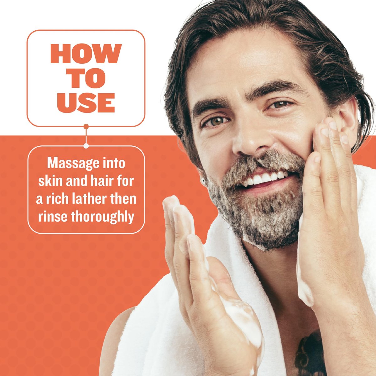 Facial Fortress Dr. Eddie's 3 In 1 Face, Hair, & Beard Wash - Beard Dandruff Shampoo For Men, Beard Cleanser, Face Wash, Beard Care, Face Soap With Pyrithione Zinc - 8 Fl Oz (Pack Of 1) Avelisse