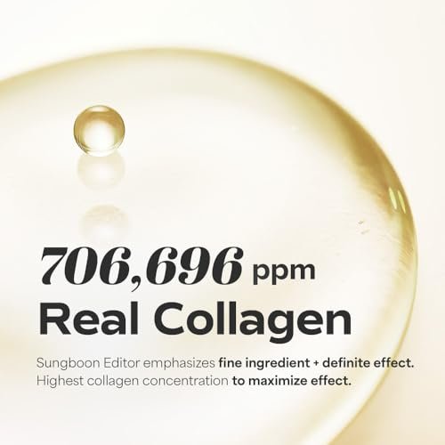 SUNGBOON EDITOR Deep Collagen Melting Patch - Collagen & Glutathione Hydrating Eye Patches for Firm-Looking Skin, Fine Line & Spot Care, Korean Skincare, 1.13 oz Avelisse