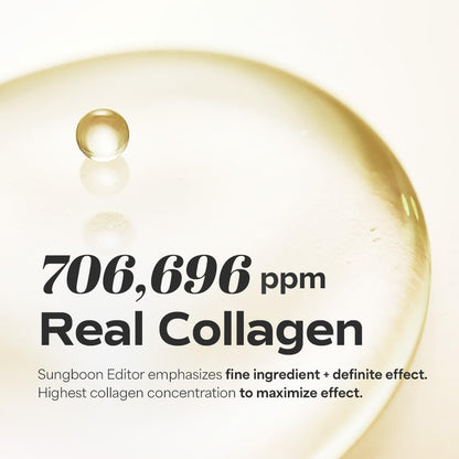 SUNGBOON EDITOR Deep Collagen Melting Patch - Collagen & Glutathione Hydrating Eye Patches for Firm-Looking Skin, Fine Line & Spot Care, Korean Skincare, 1.13 oz Avelisse