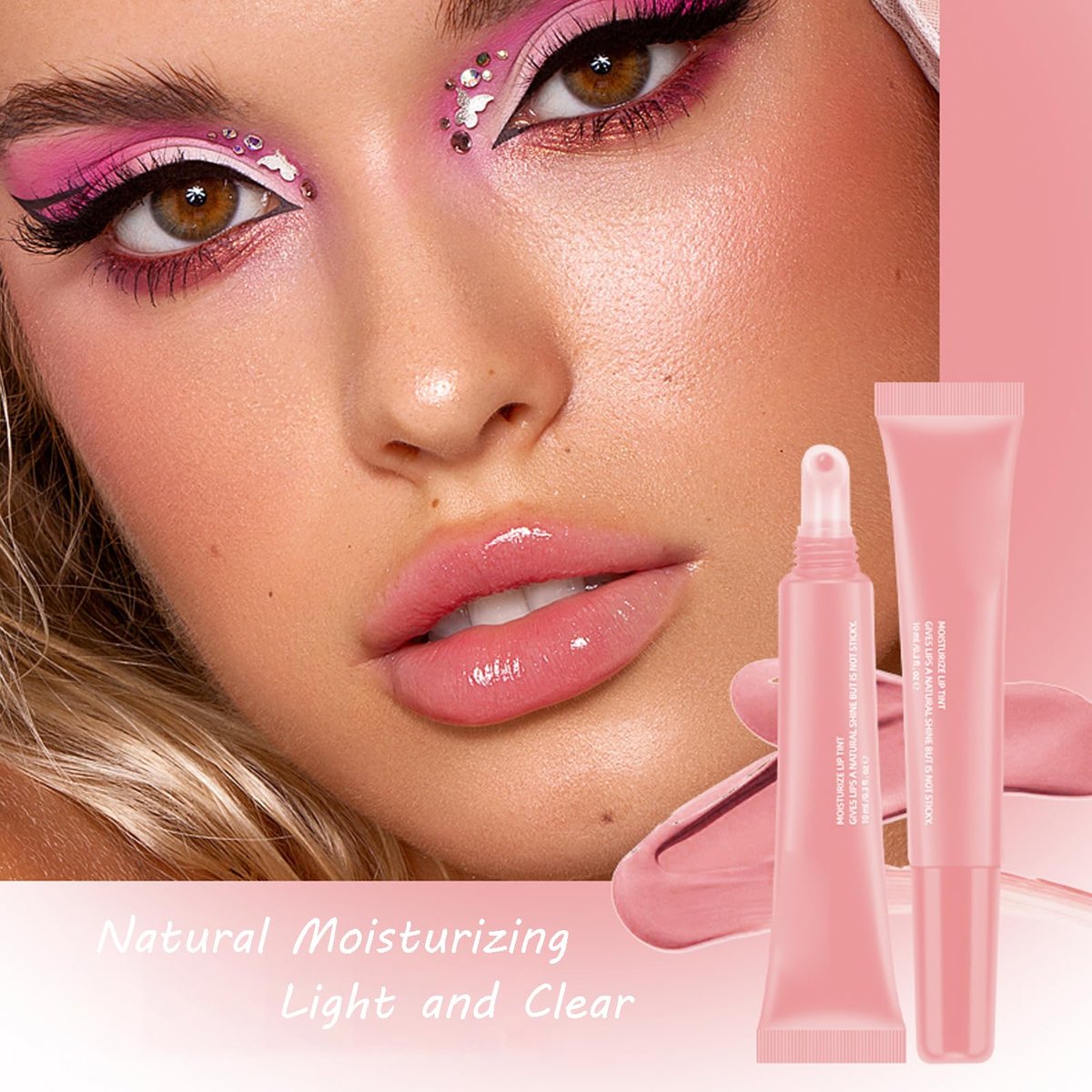 DENESTUP 5-Piece Hydrating Lip Gloss Jam Set – High Shine Glass Finish Nude Colors, Moisturizing Glitter Plumping Lip Gloss, Shiny Jelly Liquid Lipstick for Women & Girls - görsel 15