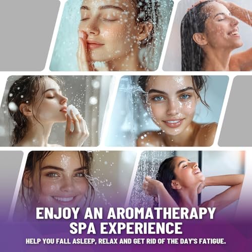 8-Pack Shower Steamers Aromatherapy Basket Set - Organic Essential Oils Shower Bombs for Relaxation & Self Care, Ideal Mother's Day Gifts for Mom, Teacher Appreciation Gifts for Women & Men - görsel 12