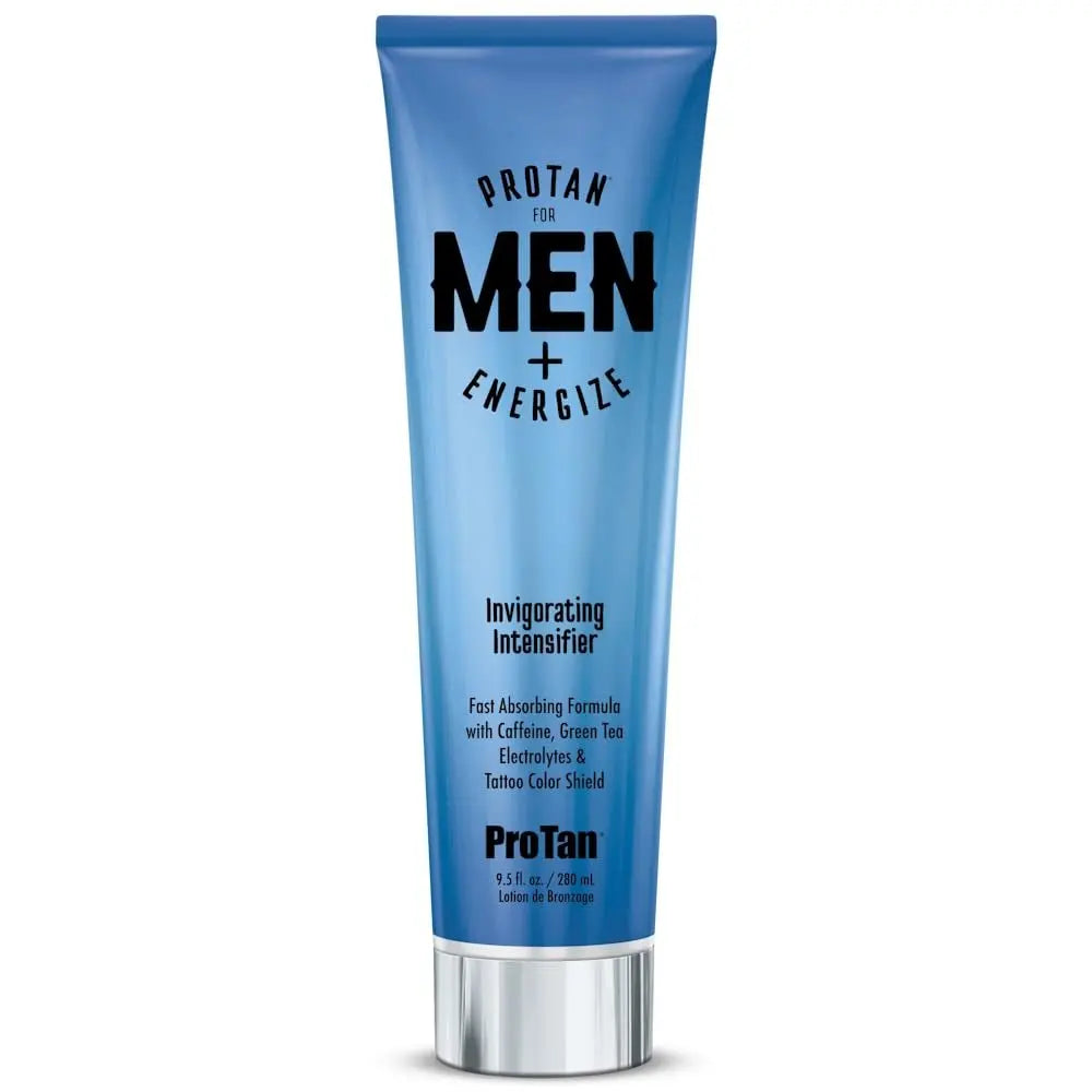 ProTan Men + Energize Invigorating Intensifier with Tattoo Color Shield 9.5oz Avelisse