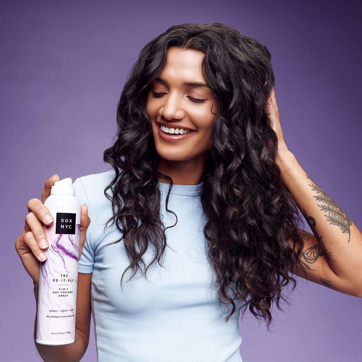 SGX NYC The Do It All 3-in-1 Dry Texture Spray - Versatile Dry Shampoo and Hairspray for Refreshed Hair - Dry Texture Spray for Hair Volume - 2 Pack Avelisse