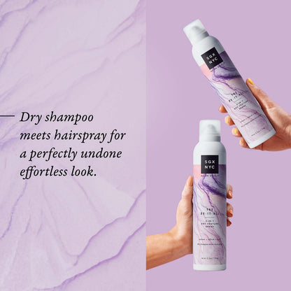 SGX NYC The Do It All 3-in-1 Dry Texture Spray - Versatile Dry Shampoo and Hairspray for Refreshed Hair - Dry Texture Spray for Hair Volume - 2 Pack Avelisse