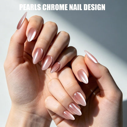 Teenitor Acrylic Nail Kit with Chrome Powder, Almond Tips, Art Brushes, Charms, 3D Gel, Tools, Stand - Complete Beginner Set