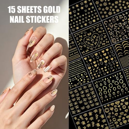 Teenitor Acrylic Nail Kit with Chrome Powder, Almond Tips, Art Brushes, Charms, 3D Gel, Tools, Stand - Complete Beginner Set