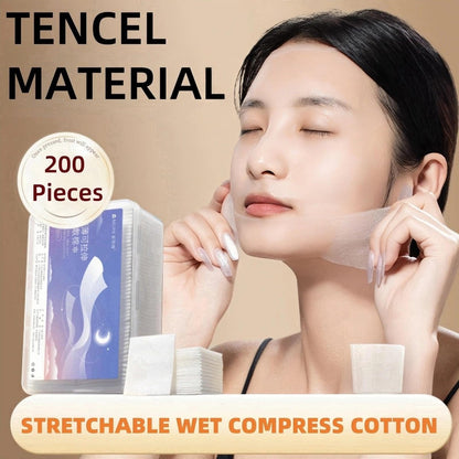 Thin Cotton Pads for Face, Large – Large Size: At 2.5 inches square, they cover more surface area for efficient – Image 3