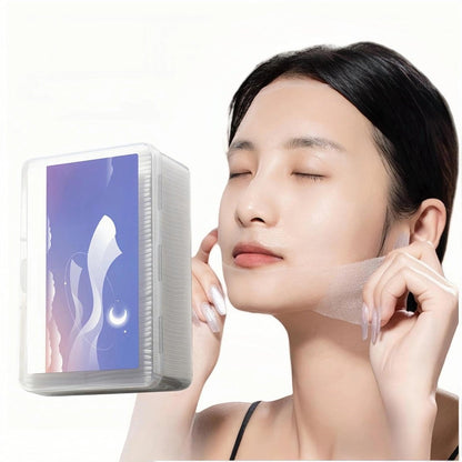 Thin Cotton Pads for Face, Large – Hypoallergenic & Gentle: Ideal for sensitive skin, these pads are free from – Image 1