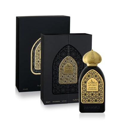 Maryaj Sultan - Fortune Long Lasting Eau de Parfum for Men and Women - Rose & Patchouli Fragrance - 3.4 oz