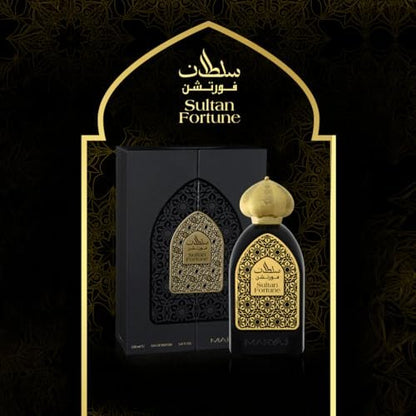 Maryaj Sultan - Fortune Long Lasting Eau de Parfum for Men and Women - Rose & Patchouli Fragrance - 3.4 oz