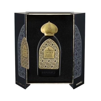 Maryaj Sultan - Fortune Long Lasting Eau de Parfum for Men and Women - Rose & Patchouli Fragrance - 3.4 oz