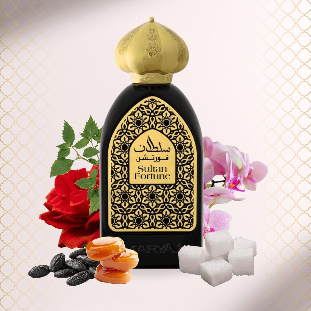 Maryaj Sultan - Fortune Long Lasting Eau de Parfum for Men and Women - Rose & Patchouli Fragrance - 3.4 oz - görsel 7