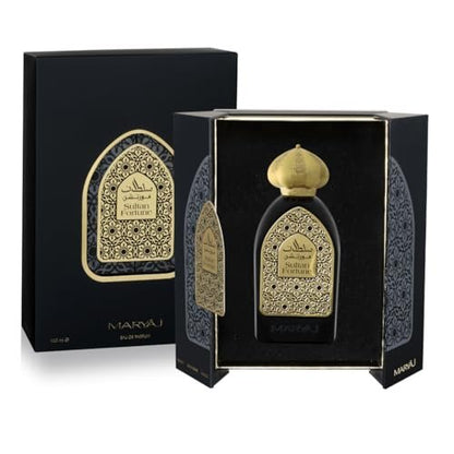 Maryaj Sultan - Fortune Long Lasting Eau de Parfum for Men and Women - Rose & Patchouli Fragrance - 3.4 oz