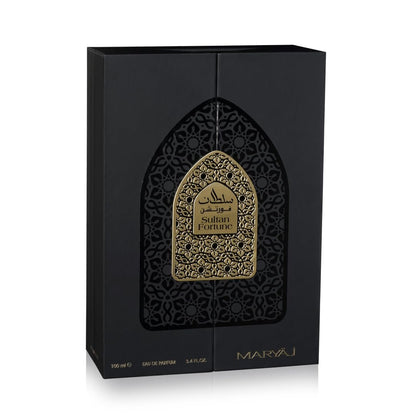 Maryaj Sultan - Fortune Long Lasting Eau de Parfum for Men and Women - Rose & Patchouli Fragrance - 3.4 oz