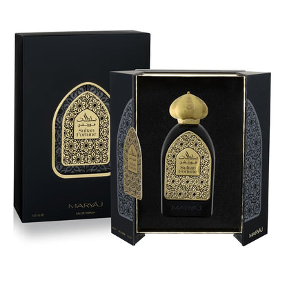 Maryaj Sultan - Fortune Long Lasting Eau de Parfum for Men and Women - Rose & Patchouli Fragrance - 3.4 oz