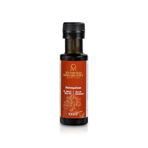 VATOPEDI MONASTERY St. John’s Wort Oil from Mount Athos – Soothing & Nourishing Oil, 100ml - görsel 2