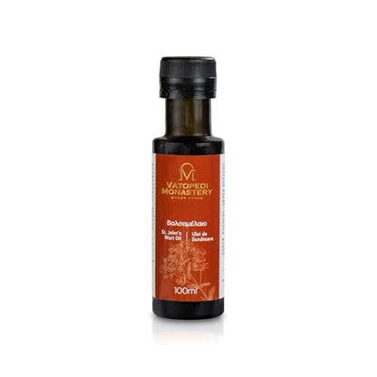 VATOPEDI MONASTERY St. John’s Wort Oil from Mount Athos – Soothing & Nourishing Oil, 100ml