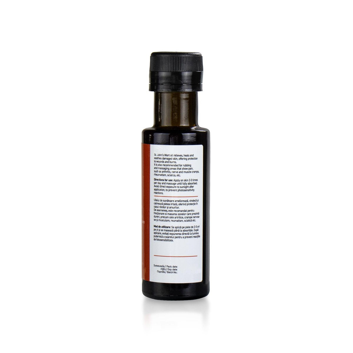 VATOPEDI MONASTERY St. John’s Wort Oil from Mount Athos – Soothing & Nourishing Oil, 100ml - görsel 5