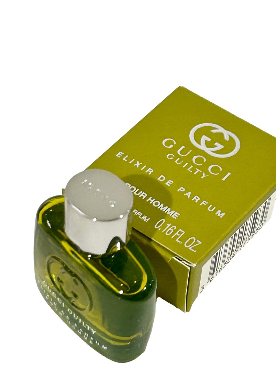 Gucci Guilty Elixir Pour Homme Eau de Parfum – Travel Size 5ml Splash On - görsel 5