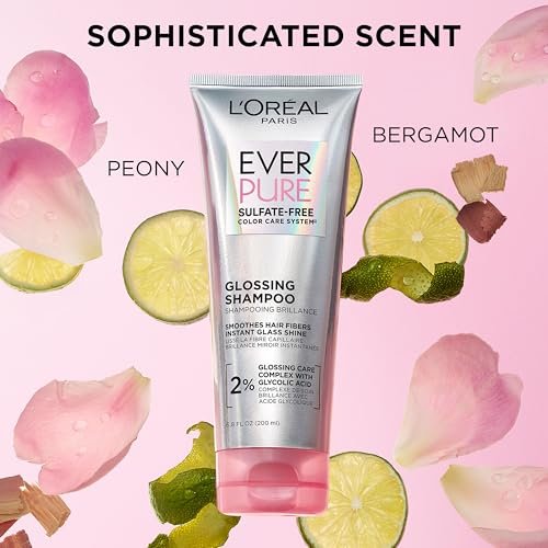 L'Oreal Paris EverPure Glossing Lamination Hair Mask with Glycolic Acid – 5.1 Fl Oz for Lasting Shine & Smoothness - görsel 10
