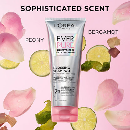 L'Oreal Paris EverPure Glossing Lamination Hair Mask with Glycolic Acid – 5.1 Fl Oz for Lasting Shine & Smoothness
