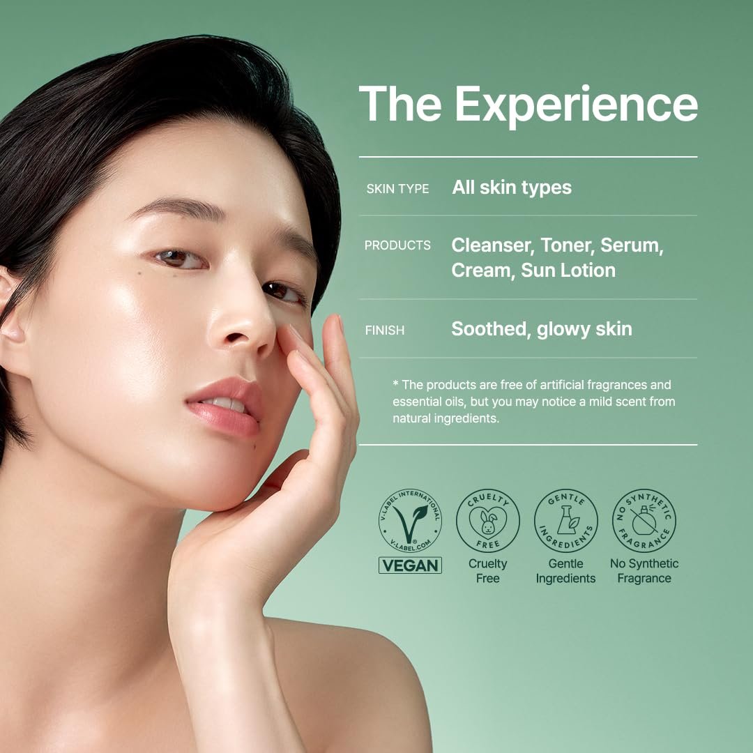 PURITO SEOUL Best Kit - K-Beauty Skincare Routine with Panthenol Cleanser & Cream, Unscented Centella Serum & Toner, Gift Set for All Skin Types, 3.52 fl. oz. Avelisse