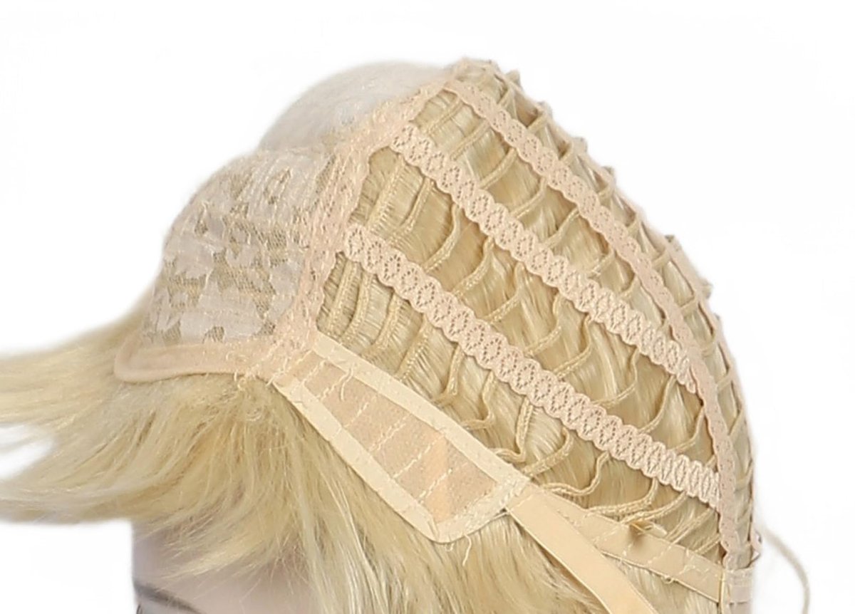 Linfairy Long Wavy Blonde Mixed Wig – Big Bouffant Beehive for 50s & 80s Costume Avelisse