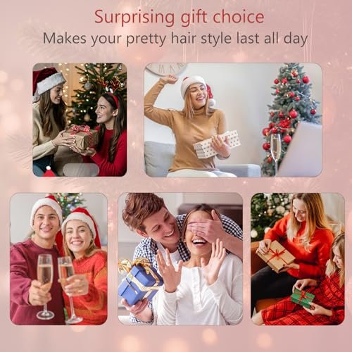 3 in 1 Curling Iron Set with Interchangeable Ceramic Barrels – UNOBEY Rose Gold Curling Wand for Beach Waves Avelisse