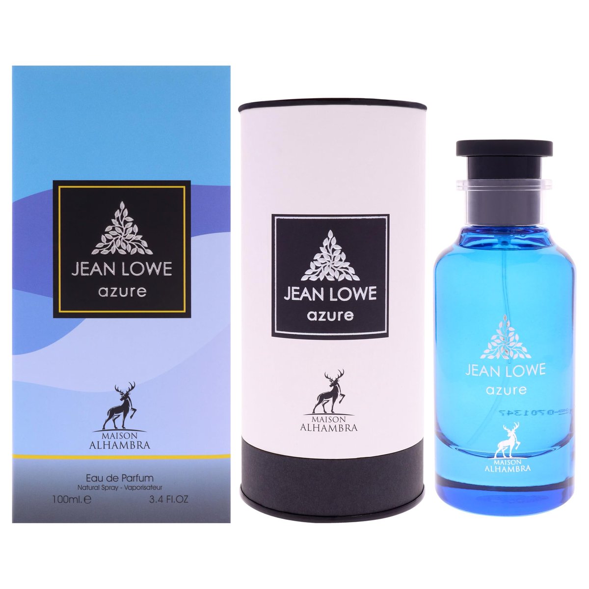 Maison Alhambra Jean Lowe - Azure Eau de Parfum for Unisex - 3.4 oz (100 ml) Spray - görsel 1