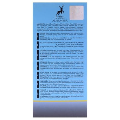 Maison Alhambra Jean Lowe - Azure Eau de Parfum for Unisex - 3.4 oz (100 ml) Spray