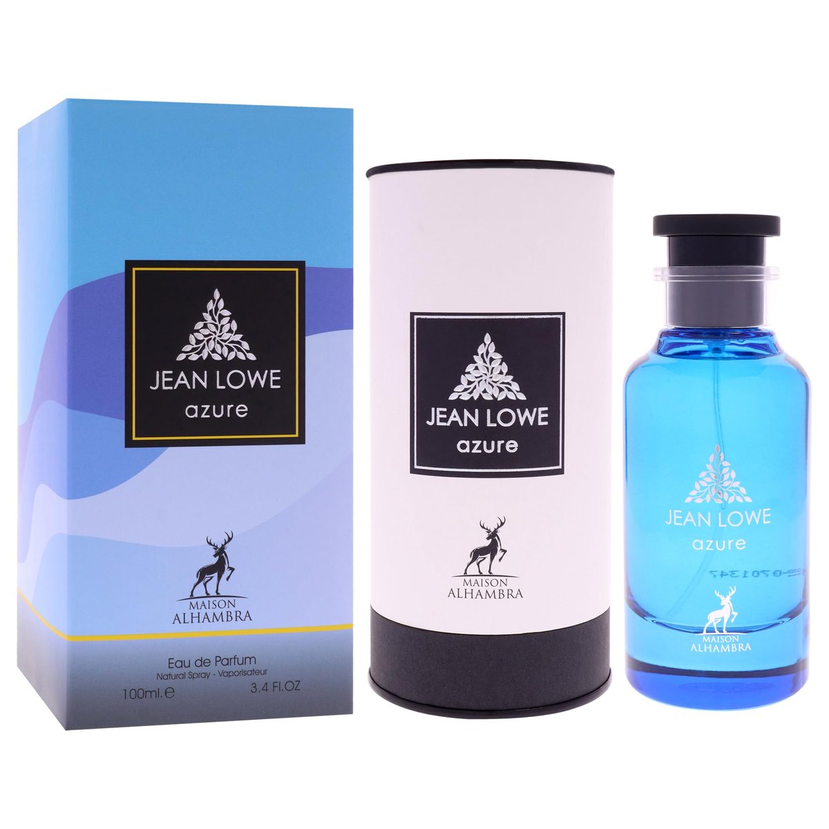 Maison Alhambra Jean Lowe - Azure Eau de Parfum for Unisex - 3.4 oz (100 ml) Spray - görsel 5