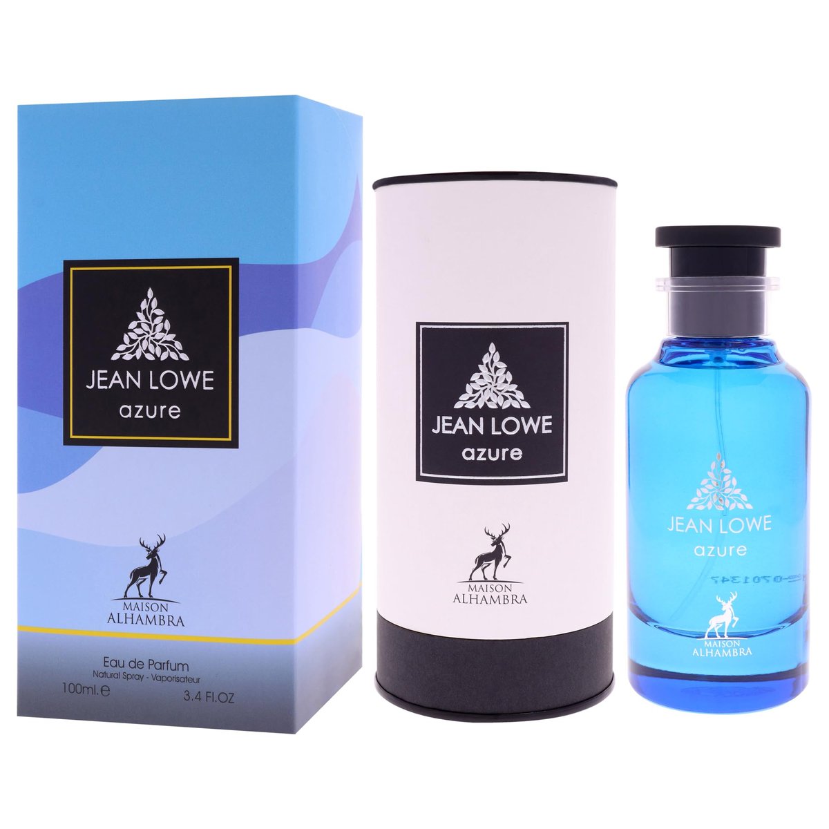 Maison Alhambra Jean Lowe - Azure Eau de Parfum for Unisex - 3.4 oz (100 ml) Spray - görsel 7