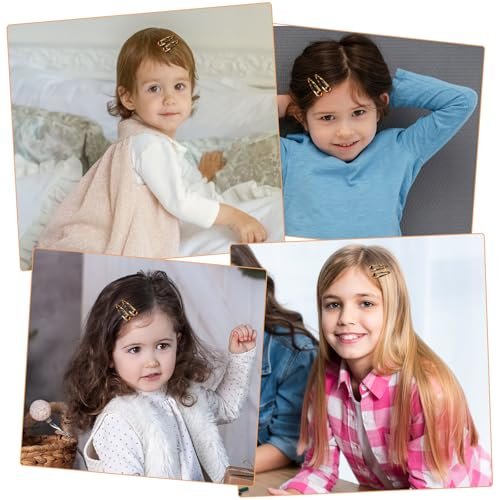 Nogeqi 12-Pack Metal Snap Hair Clips Tortoise – Vintage Hair Barrettes for Women & Girls, Secure Hold for All Hair Types - görsel 8