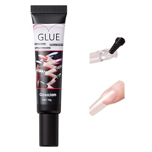 Super Strong Nail Glue for Acrylic Press-On Nails - Fast-Drying, Water-Resistant, No UV Light Needed - görsel 2