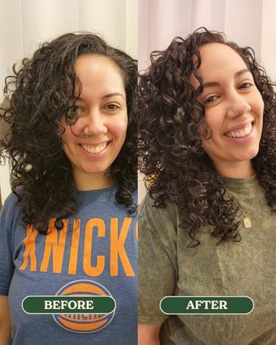 OCOA Beauty Curl Defining Styling Gel with Flaxseed, Mango Butter & Hibiscus – Medium Hold for Curly & Wavy Hair – Frizz Control, Deep Hydration & Soft Defined Curls with Zero Flaking or Crunch – 8 oz Avelisse