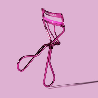 Real Techniques Miracle Eyelash Curler – Gentle, Pinch-Free Lash Lift for Stunning Volume, Travel-Size, Cruelty-Free (Pink, 1 Count)