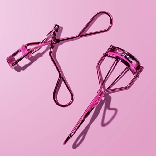 Real Techniques Miracle Eyelash Curler – Gentle, Pinch-Free Lash Lift for Stunning Volume, Travel-Size, Cruelty-Free (Pink, 1 Count) - görsel 16