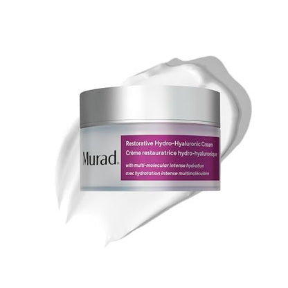Murad Restorative Hydro-Hyaluronic Face Cream – Intense Hydration with Hyaluronic Acid, Coconut Extract & Shea Butter for Plump, Smooth Skin - 1.7 Fl Oz Avelisse