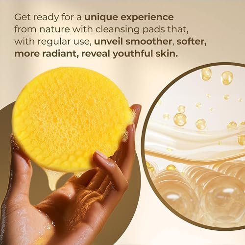 LTEPSKA Turmeric Kojic Acid Cleansing Pads - 55 Pcs Dark Spot Remover & Skin Brightening Towelettes with Vitamin C - görsel 12
