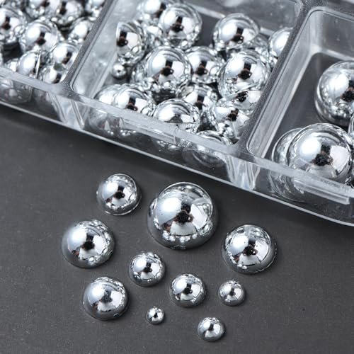 3D Mini Metal Punk Nail Art Studs Mixed Sizes Gold Black Cone Spikes Alloy Rivets Jewelry Steel Balls Jewels for Women Goth Manicure Charms Accessories DIY Crafts Decorations - görsel 8
