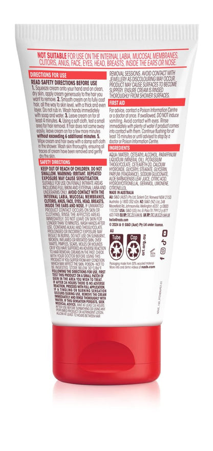 Nad's Down Under Cream for Women – Intimate Hair Removal Cream, 150 ml (5.1 Fl Oz)