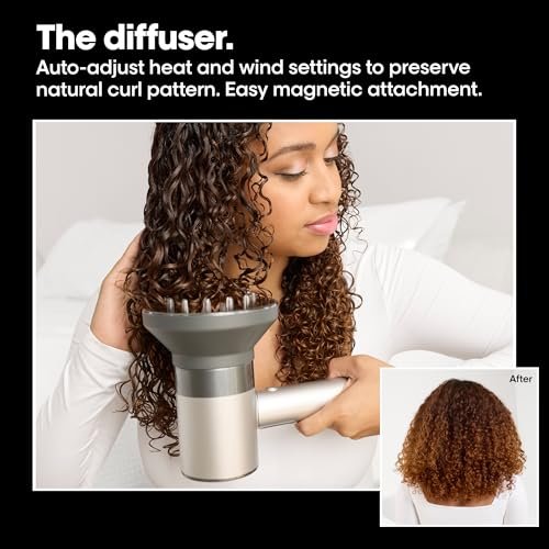 AirLight Pro Hair Dryer - Infrared Light Technology, Fast Drying for All Hair Types, Silver Avelisse