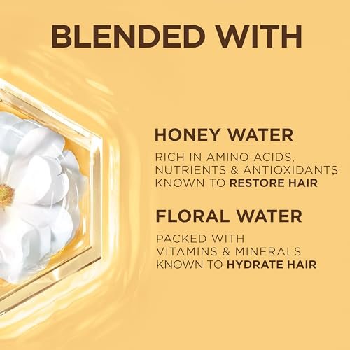 Garnier Whole Blends Honey Water Moisture Restoring Conditioner for Dry Hair & Scalp, 26.6 Fl Oz - görsel 8