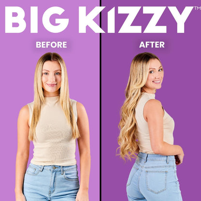 Big Kizzy Extra Hold Double Sided Hair Extension Tape Roll - 0.313" x 6 Yards - Strong Hold, 7+ Weeks Wear, Medical Grade Adhesive, Made in USA Avelisse