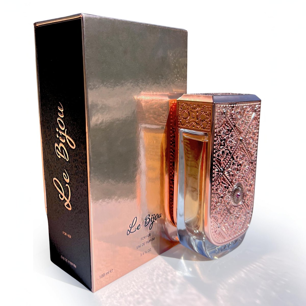 Maryaj Le Bijou Women's Eau de Parfum - Long-Lasting Floral & Woody Fragrance with Bergamot, Jasmine & Musk - 3.4 oz - görsel 11