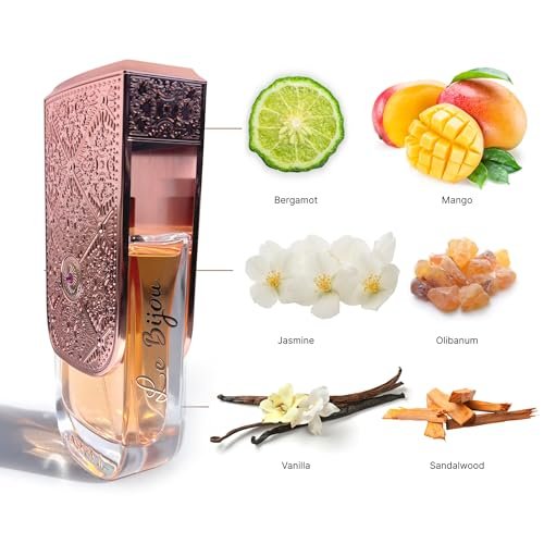 Maryaj Le Bijou Women's Eau de Parfum - Long-Lasting Floral & Woody Fragrance with Bergamot, Jasmine & Musk - 3.4 oz - görsel 4