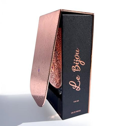 Maryaj Le Bijou Women's Eau de Parfum - Long-Lasting Floral & Woody Fragrance with Bergamot, Jasmine & Musk - 3.4 oz