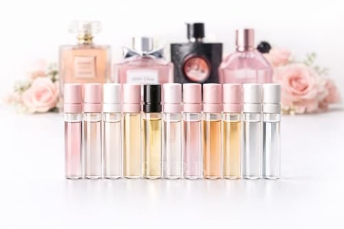 GHBB Women's Designer Perfume Sampler Lot Discovery Set - 12 Sample Vials, High End Fragrance Collection Avelisse